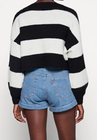 ONLY Stickad tröja - black