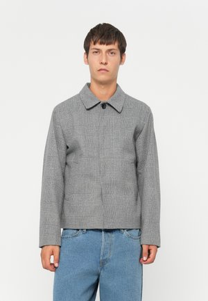 JJEHARRISON SHORT COAT - Light jacket - light grey