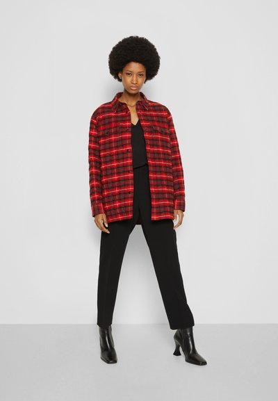 The Kooples BLOUSON - Casaco leve - red/black