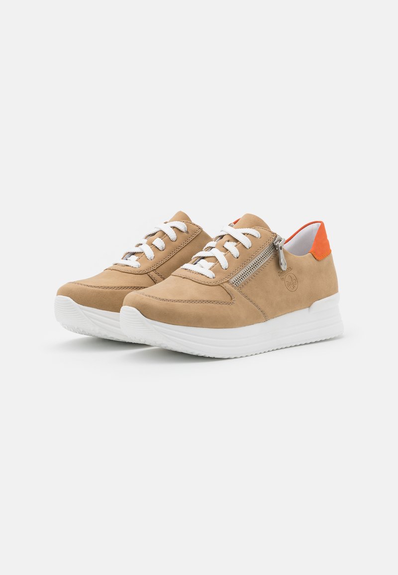 Damen Sneaker | Rieker Sneaker low beige - MO36431 Damen Sneaker | Rieker Sneaker low beige - MO36431