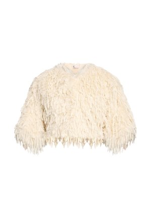 Vera Mont, VERA MONT MIT FRANSEN KUNSTFELL-JACKE - Veste d'hiver - champagne sorbet