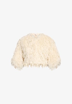 Vera Mont, VERA MONT MIT FRANSEN KUNSTFELL-JACKE - Veste d'hiver - champagne sorbet