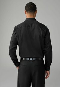 Next REGULAR FIT - LONG SLEEVE SINGLE CUFF PIPED  - Hemd - black