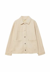 WITH POCKETS  - Farkkutakki - mottled beige