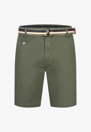 INDICODE JEANS, THEWS - Shorts - army