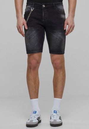 Jeansshorts - black