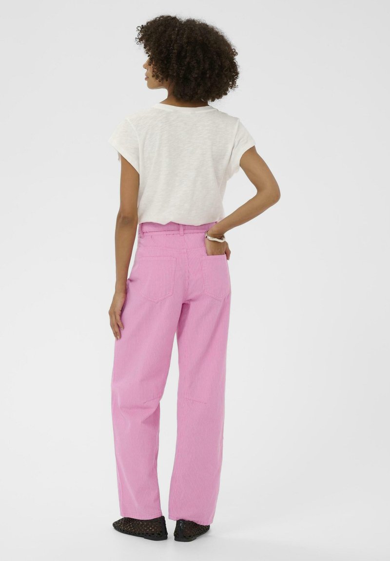 Pantalon Stretch Confortable Pour Femmes - Jean Haut Taille Large Et Élégant