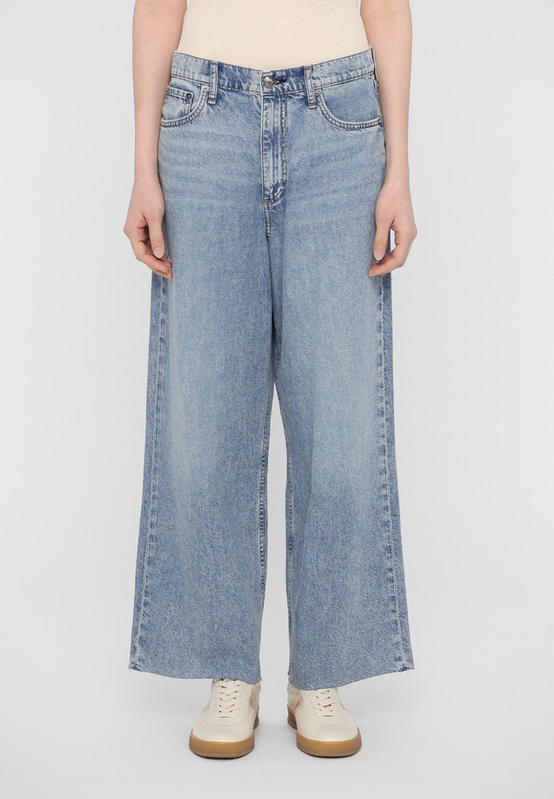 rag & bone ANKLE WIDE LEG - Wide leg - beacon