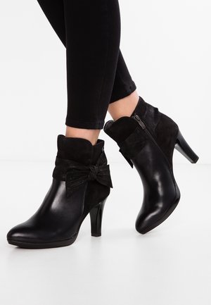 Bottines à plateau - black