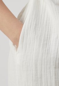 GAP TIE WAIST DOWN MIDI - Abito a camicia - new off white