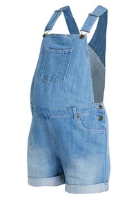 JoJo Maman Bébé DUNGAREES - Montérky - light blue denim