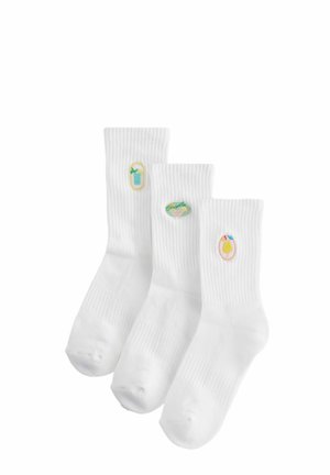 Next CUSHION SOLE ANKLE 3 PACK WITH ARCH SUPPORT - Zeķes - cocktail motif