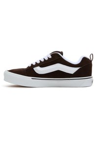 Vans - KNU SKOOL UNISEX - Zapatillas skate - brown white Imagen en miniatura 1