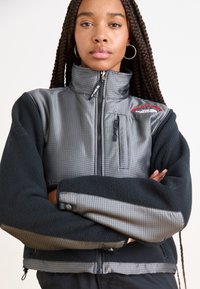 The North Face W RETRO DENALI JACKET - Veste polaire - black/moonstone grey
