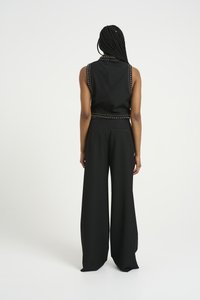 Gestuz PHOEBE - Kalhoty - black