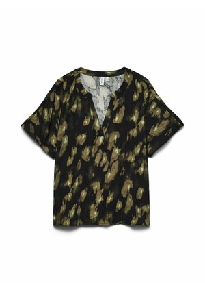Vero Moda Curve, TOP VMCLANINI TOP - Bluse - black