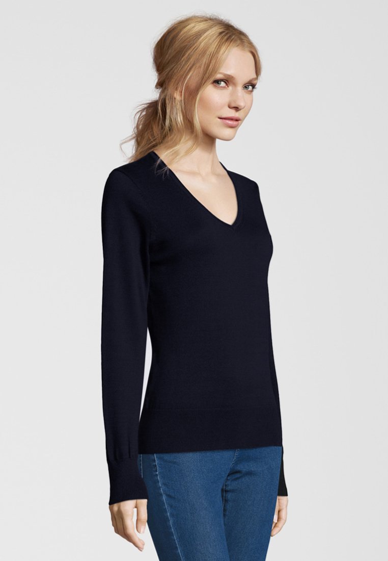 Damen Strickjacken | Golfino ANITA Strickpullover navy/dunkelblau - CL24314 Damen Strickjacken | Golfino ANITA Strickpullover navy/dunkelblau - CL24314