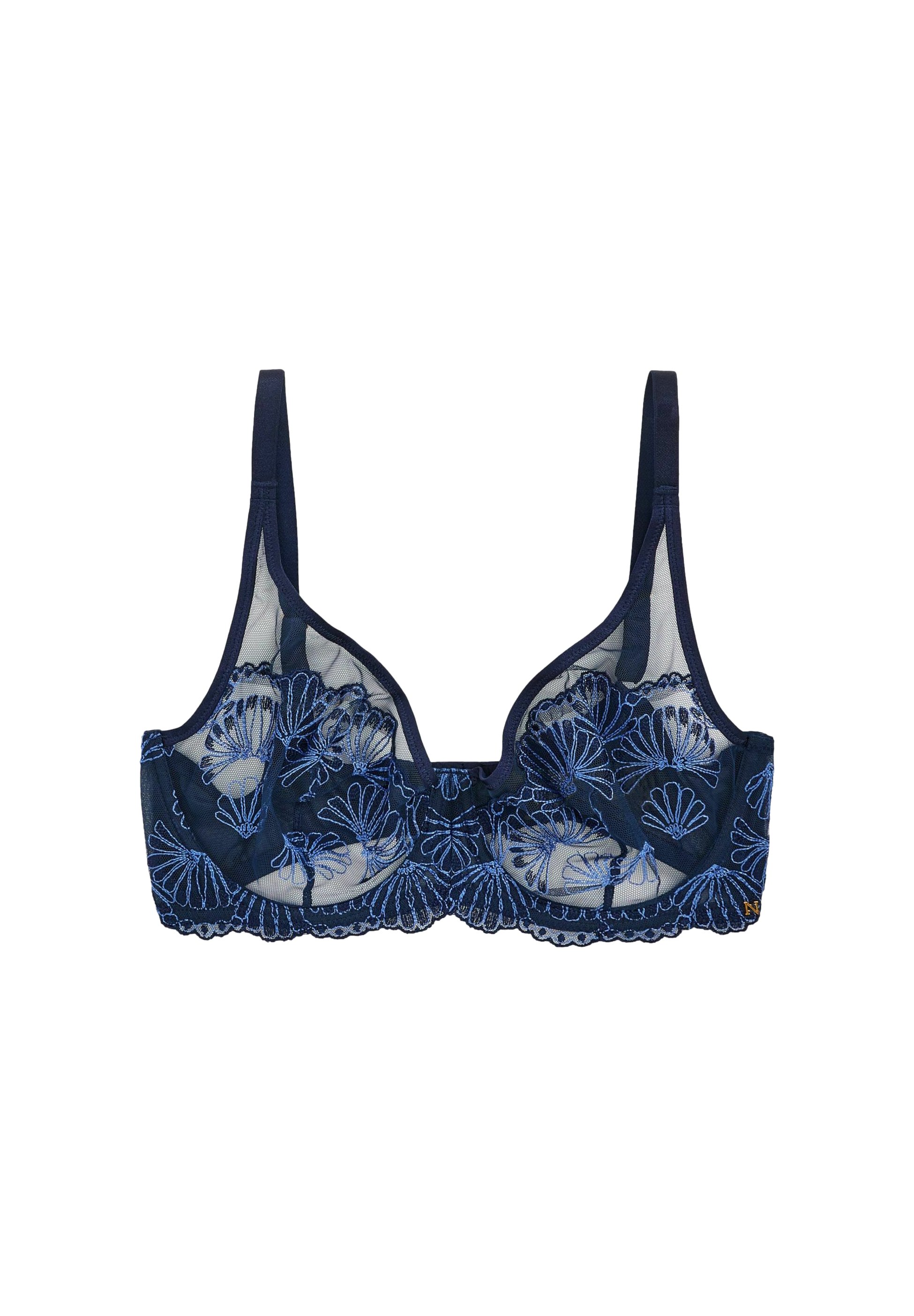 Wolbar Mutandine Donna WB68 - Taglio Classico Invisibile, Laser Cut, Ricamo Frontale, Morbido E Traspirante, Prodotto In EU, Nero, Taglia S