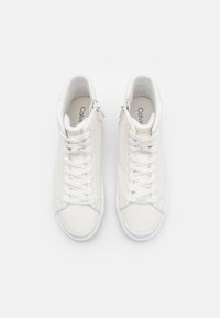 Calvin Klein VULC  - Zapatillas altas - white/dark ecru