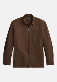 GARMENT DYED OXFORD OVERSHIRT - Overhemd - nutmeg brown