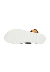 Inuovo Sandalen met sleehak - bruin