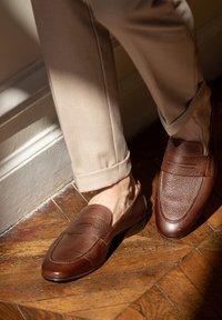 Finsbury CUIR - Mocassins - marron