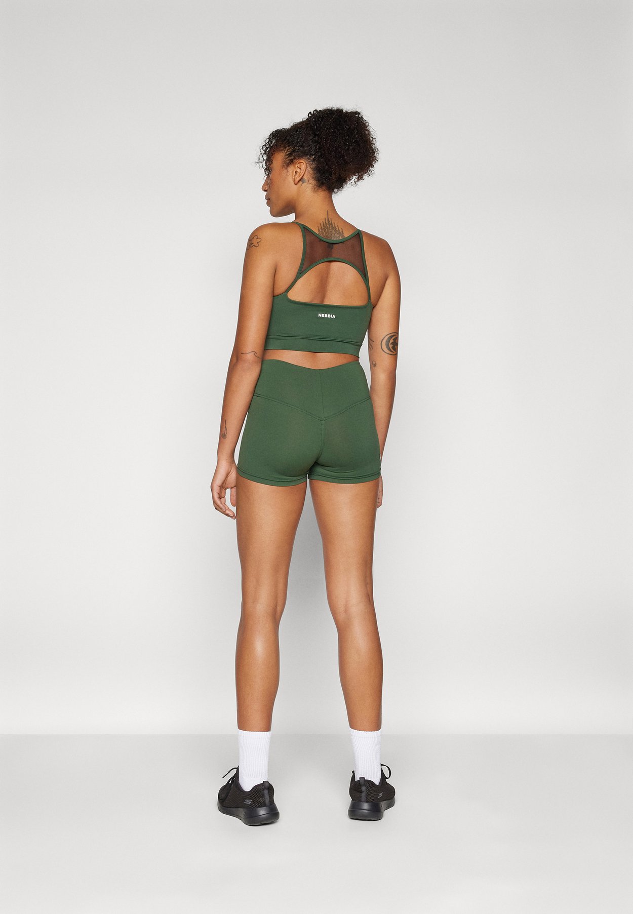 HIGH WAISTED GYM SHORTS
