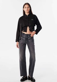 Twist DOUBLE PIECE LOOK - Košilová halenka  - black