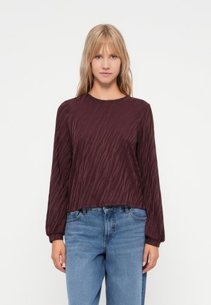 ONLZELE LOOSE  - Camisola de manga comprida - decadent chocolate
