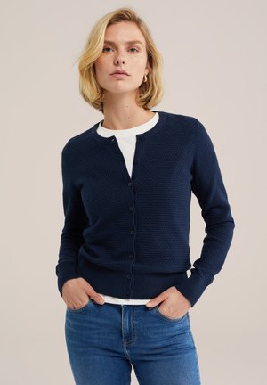 WE Fashion, Kardigán - dark blue