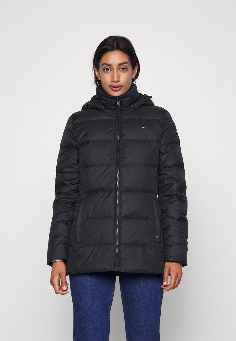 Tommy Hilfiger BAFFLE Down coat black Zalando.ie