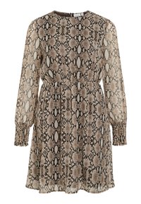 VIFALIA O NECK DRESS - Vapaa-ajan mekko - brown