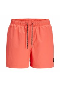 Jack & Jones 2 PACK - Zwemshorts - schwarz/orange