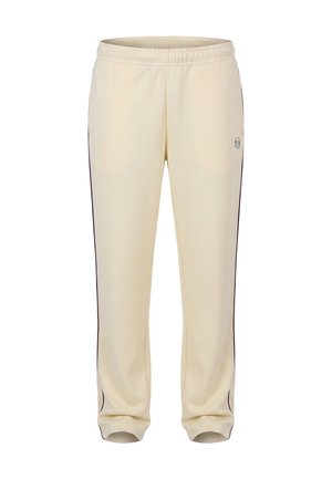 Sergio Tacchini, GHIBLI PIQUET PANTS - Pantalon de survêtement - italian straw huckleberry
