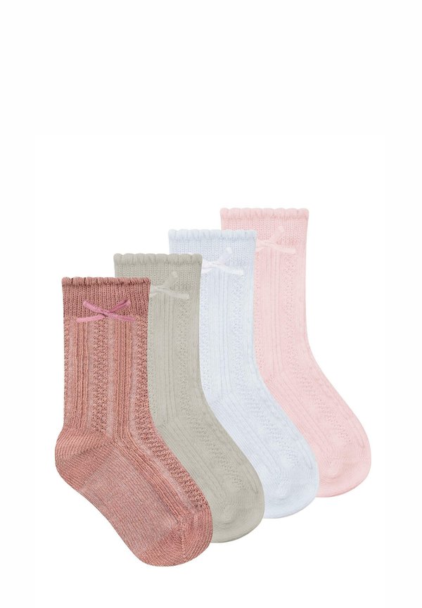 4 PAAR MIT SCHLEIFE - Socken