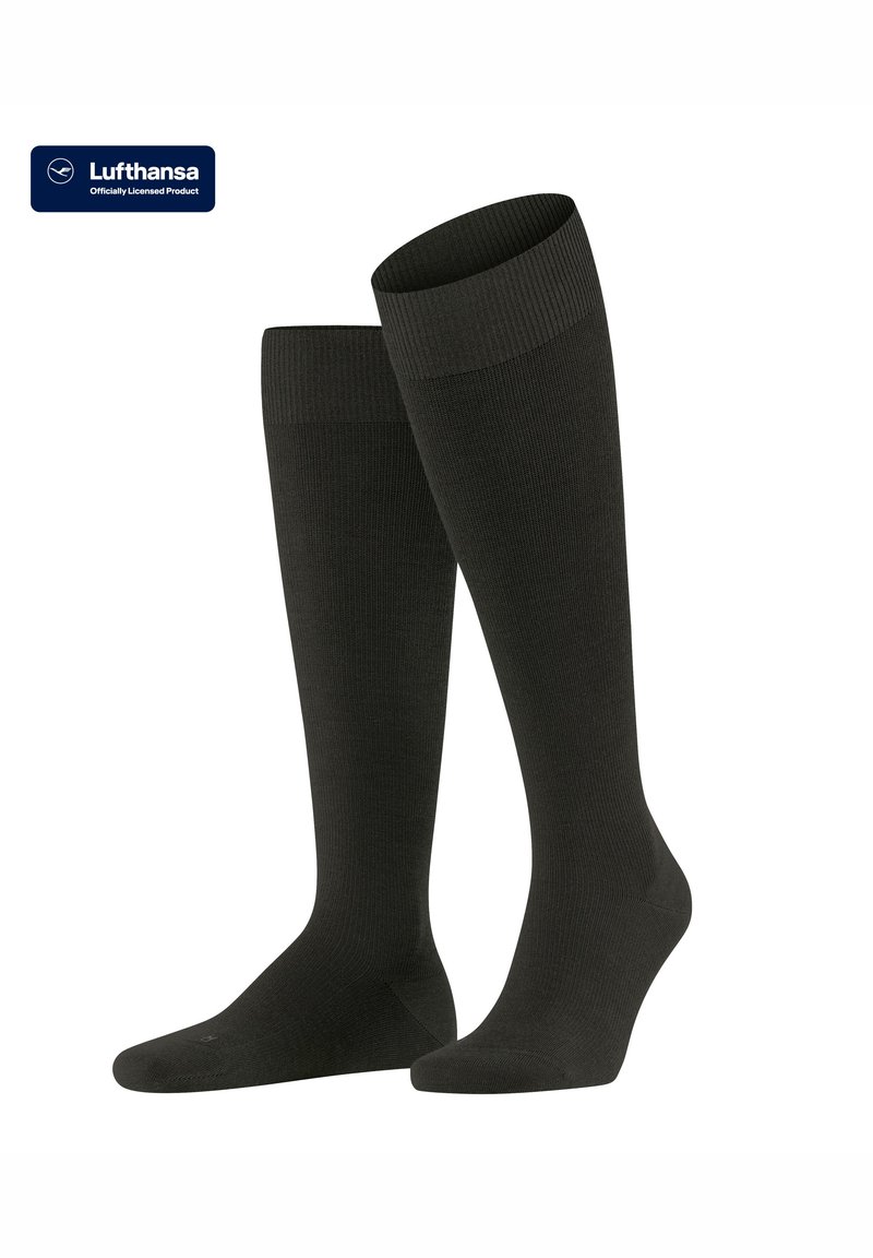 FALKE LUFTHANSA ENERGIZING WOOL - Kojinės iki kelių - brown