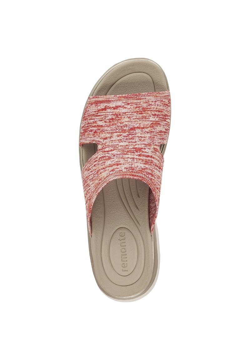 Damen Sneaker | Remonte Pantolette flach flame multi/rot - VV91648 Damen Sneaker | Remonte Pantolette flach flame multi/rot - VV91648