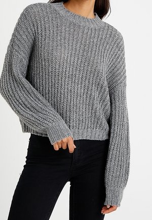 Pullover - mottled grey