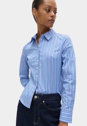 Marks & Spencer STRIPED - Skjortebluser - blue mix