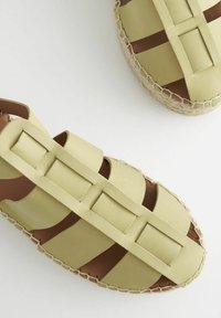 Next FOREVER COMFORT CHUNKY FISHERMAN - Espandrilky - lime green