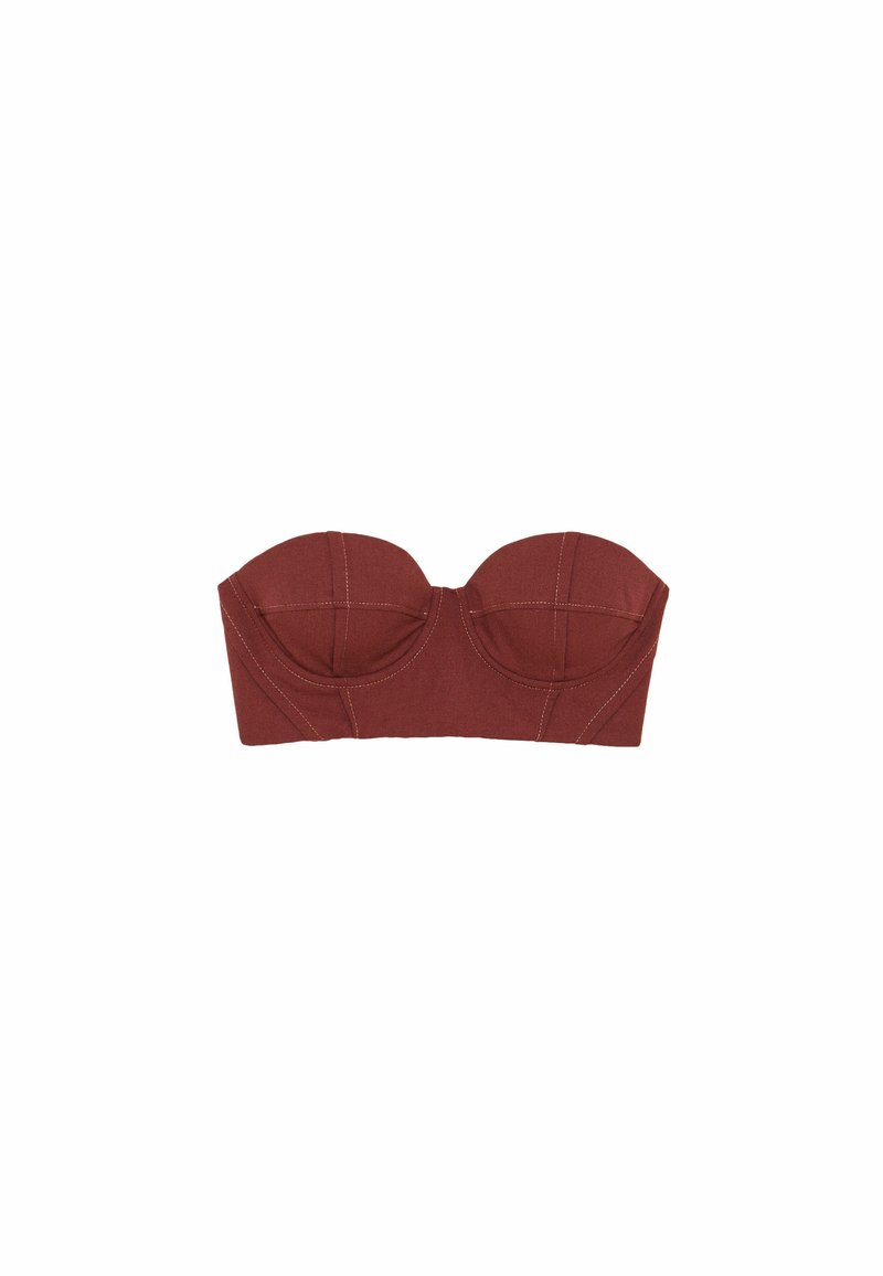 PATRIZIA PEPE Top donkerrood