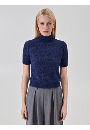 MANICHE CORTE - Pullover - blue