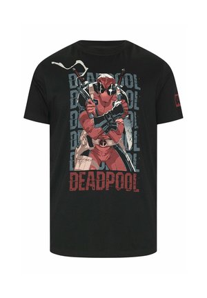 BadRhino, MEN'S PRINTED T-SHIRTS - T-shirt con stampa - black