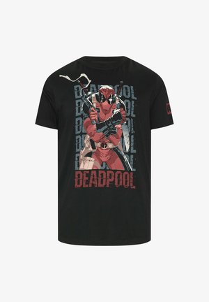 BadRhino, MEN'S PRINTED T-SHIRTS - T-shirt con stampa - black