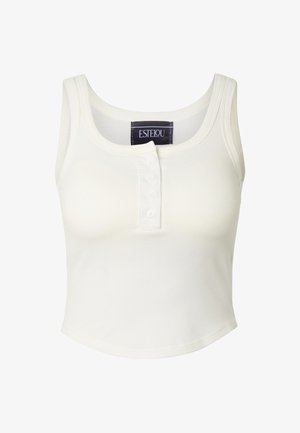 Estelou, PUSH SLEEVELESS - Top - white