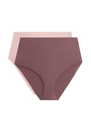 2 PACK INVISIBLE MEDIUM-SUPPORT HIGH-WAISTED CLASSIC - Shapewear - berry