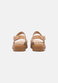 Timberland Platform sandals - medium beige nubuck