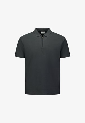 NO EXCESS, Polo shirt - dark steel