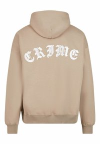 Dropsize HEAVY CRIME  - Sweat à capuche - silvermink