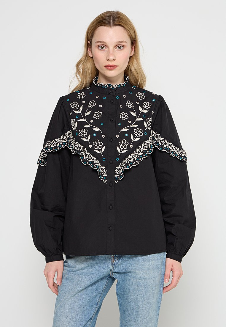 Fabienne Chapot Overhemdblouse zwart